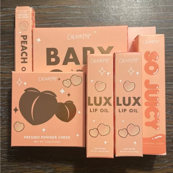 ColourPop Baby Got Peach Makeup Set - Picture 2 of 14